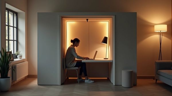 Comment une cabine acoustique individuelle booste votre concentration