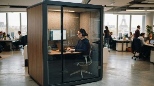 Les avantages d'une cabine acoustique pour améliorer la concentration